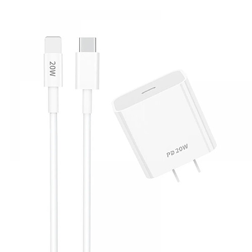 General Chargeur iPhone 0,9 m 1 lot de 1 chargeur iPhone 13 14 charge rapide avec câble USB C vers Lightning, 20 W PD USB C chargeur bloc long chargeur iPhone compatible avec iPhone 14/13/12/11(3 pieds)