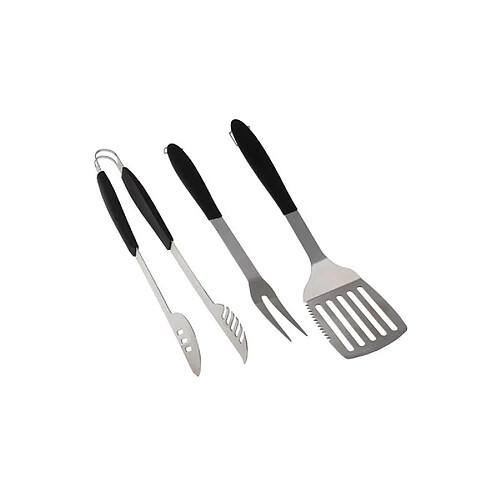 Perel Jeu d'ustensiles pour barbecue - 3 pcs