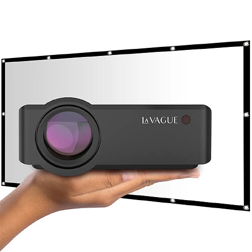 La Vague LV-HD320 BUNDLE Vidéoprojecteur LED avec écran LV-STA100FP