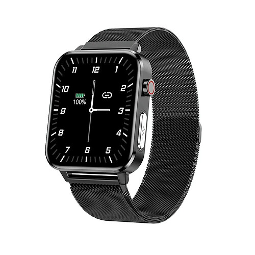 Yonis Montre Connectée IP68 Écran TFT Spo2 ECG