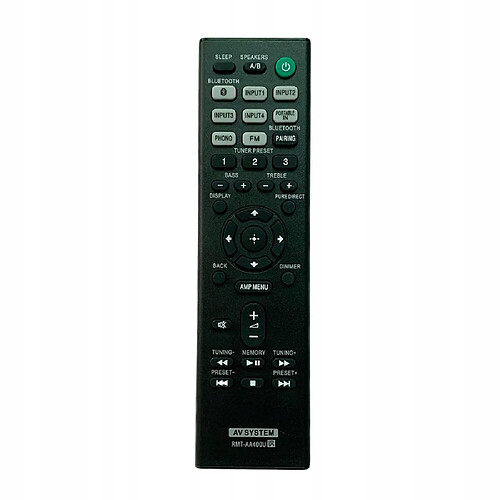 GUPBOO Télécommande Universelle de Rechange pour récepteur home cinéma Sony RMT-AA400U STR-DH