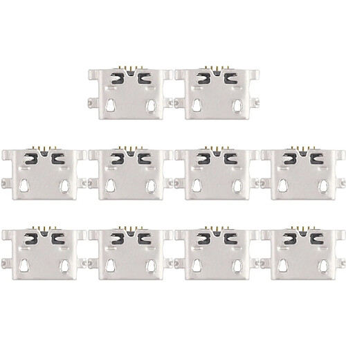 Wewoo Pièce détachée Connecteur de port chargement 10 PCS pour HTC Desire 828 / 830 / 616W