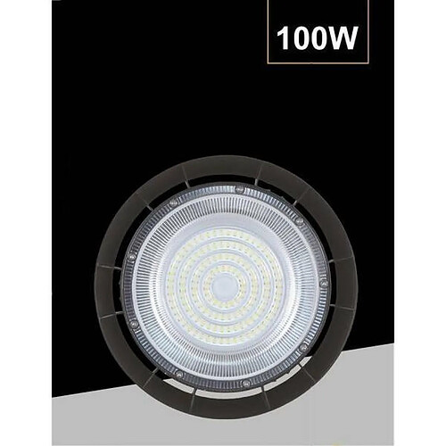 Tradex LED UFO LAMPE SUSPENDUE 100 WATT IP65 LUMIÈRE NATURELLE 4000K HE-100W