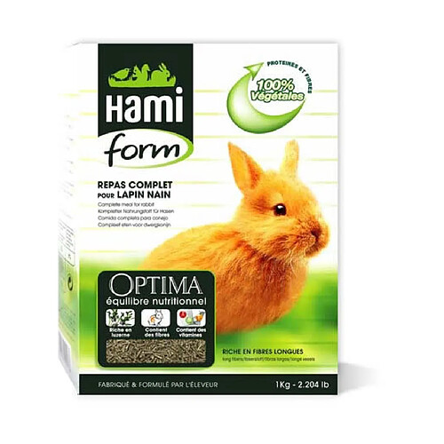 Hamiform Hami Form Repas Complet Optima Lapin Nain