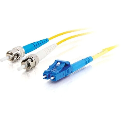 Cables To Go C2G 85596 câble de fibre optique 2 m OFNR LC ST Jaune