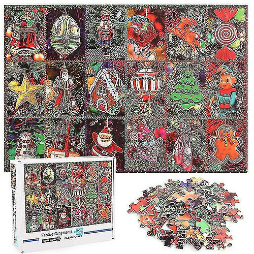 Universal Puzzle cadeau de noel, Puzzle décompressé pédagogique, 1000 pièces pour la décoration murale