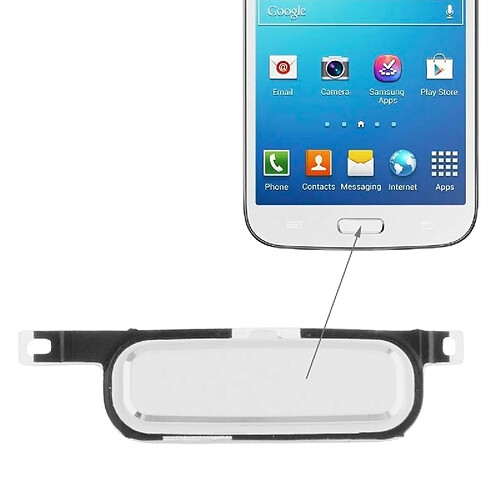 Wewoo Pour Samsung Galaxy Mega 6.3 / i9200 Pièce de réparation de bouton de maison