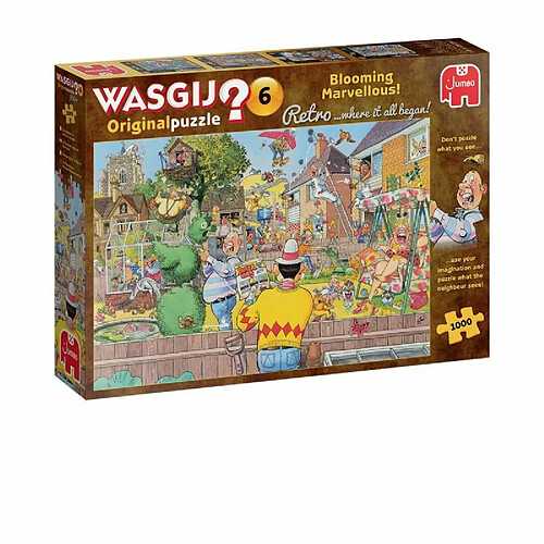 Jumbo Puzzle 1000 elementów Wasgij Original Cudowny ogród