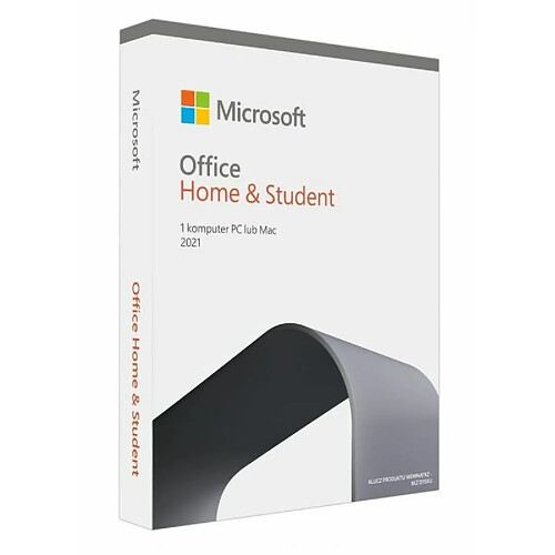 Microsoft Office Home and Student 2021 Polish EuroZone