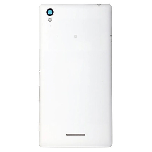 Wewoo Coque arrière blanc pour Sony Xperia T3 couverture arrière