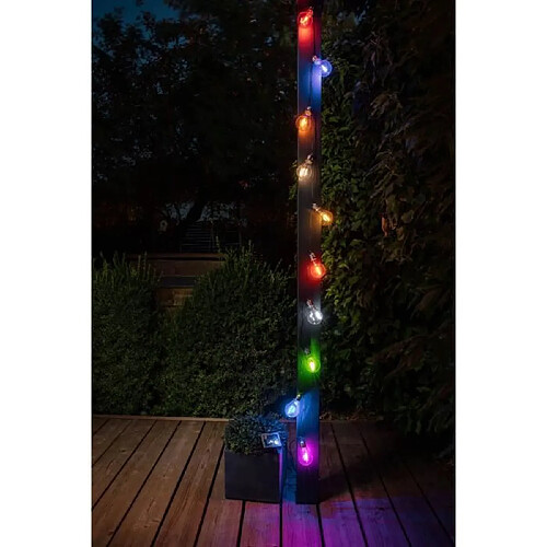 Galix Guirlande solaire guinguette - 10 LED