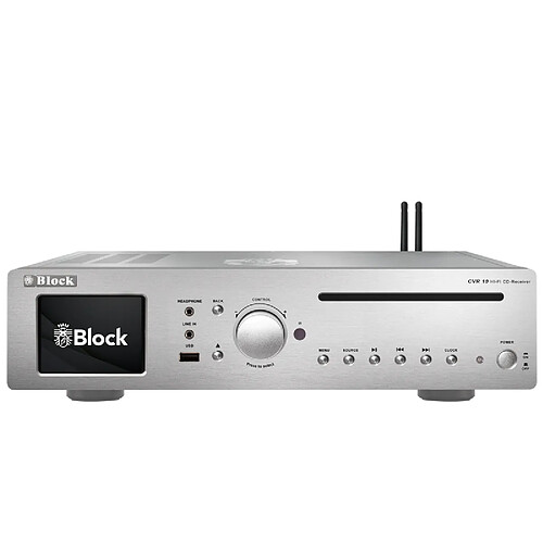 BLOCK RECEIVER CVR-10 SILVER