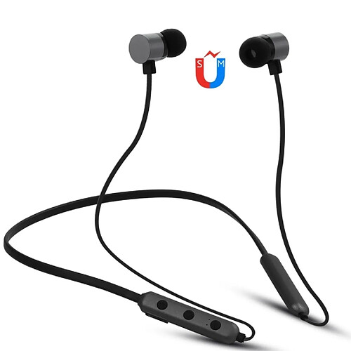 Wewoo Écouteur Bluetooth Oreillette à suspension 4.2 BT-900prise en charge de la lecturede la musiquedu volume et des réponses noir