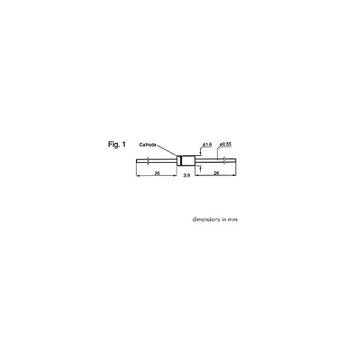 Perel Diode zener 18v - 500mw