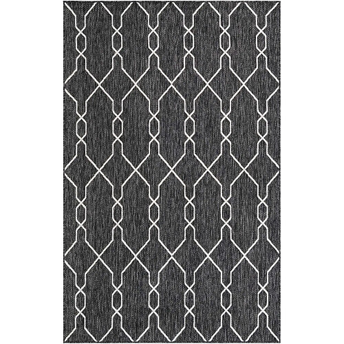 Hadorn Tapis d'Extérieur - 245x155 - Gris foncé - Tulum