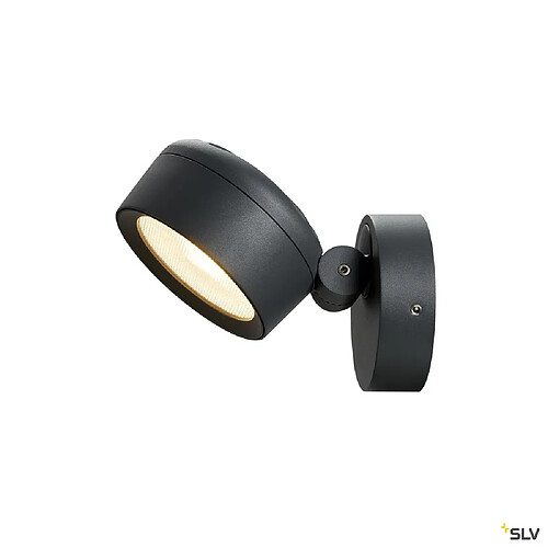 Applique et plafonnier extérieur avec LED intégrée SLV ESKINA SPOT, anthracite, 14,5W, 3000K/4000K, IP65, variable