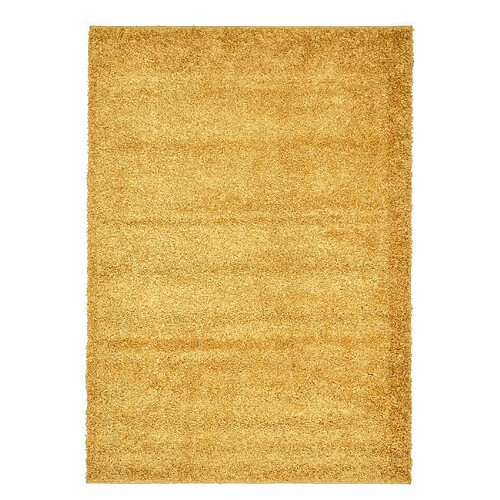 Hadorn Tapis shaggy 120x80 jaune Limited Edition