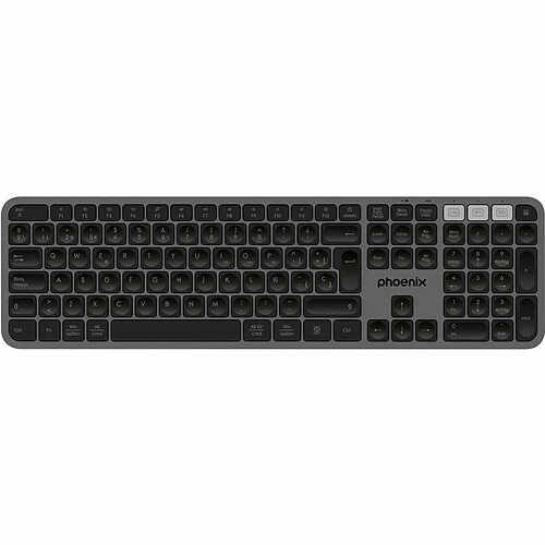 Clavier Bluetooth Phoenix K300 Gris Espagnol Qwerty