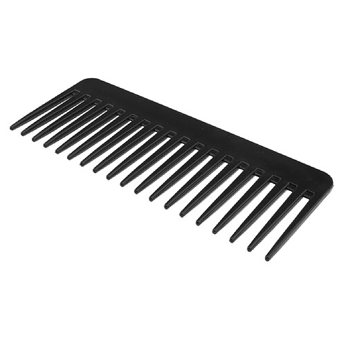 Peigne brosse à cheveux shampooing démêlant salon de dent large pour cheveux épais noirs bouclés