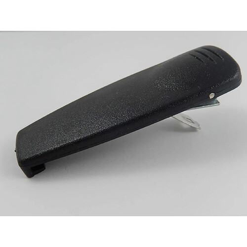 vhbw Fixation par clip ceinture noir pour la radio Motorola RO7350, PRO7450, PRO7550, PRO7750, PRO9150.