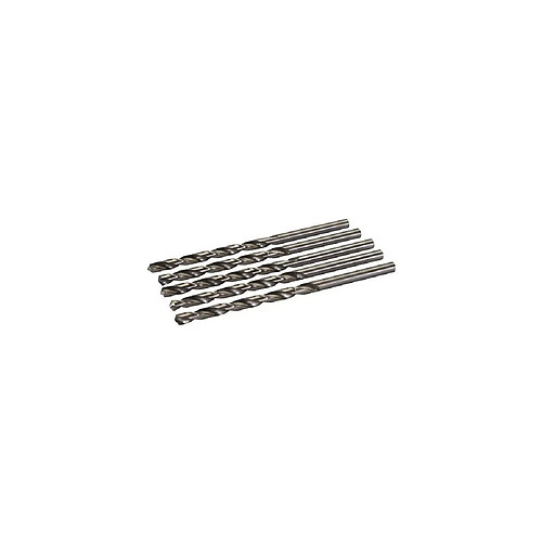 5 forêts métaux longs HSS-R D. 8,0 x 165 mm - 763551 - Silverline