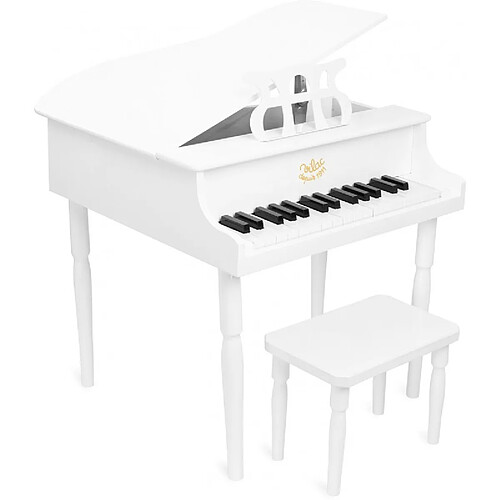 Vilac Grand Piano à queue blanc