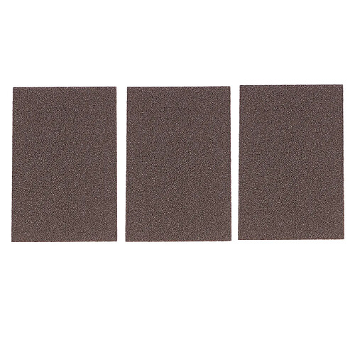 3 pièces de bloc de ponçage éponge de polissage outils de papier abrasif grain 240 - 320