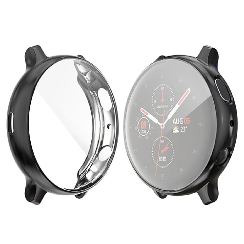 Wewoo Boîtier de montre Coque en TPU Electroplate Full Coverage 40 mm pour Samsung Galaxy Watch Active 2 noire