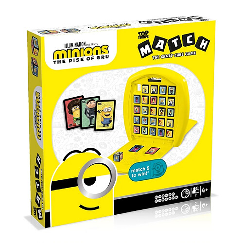 Winning Moves TOP TRUMPS - Minions Jeu de société (MULTILINGUE)