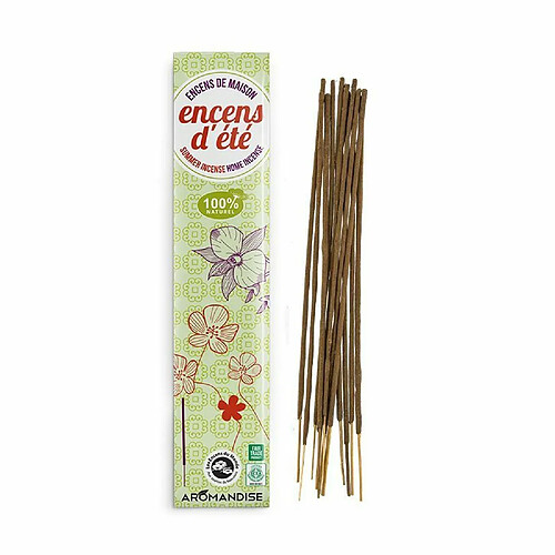 Aromandise Encens de maison anti-moustiques - 24 bâtonnets de 50 min