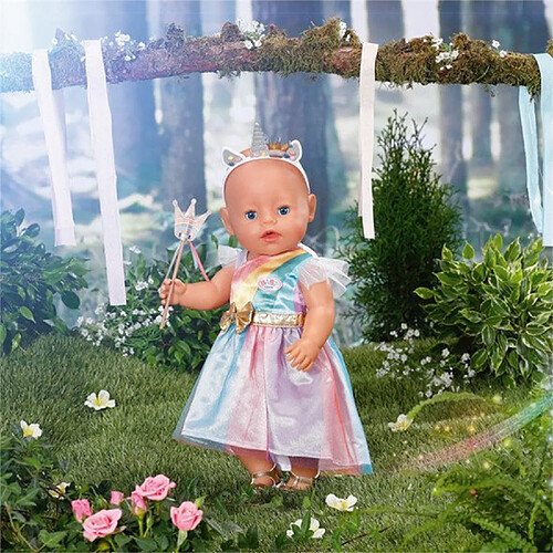 Zapf Creation AG Baby born Fantasy Deluxe Princesse vêtements pour poupée 43 cm