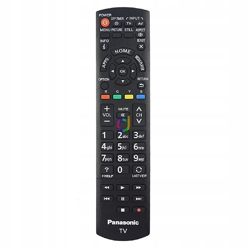 GUPBOO Télécommande Universelle de Rechange Pour Panasonic LCD LED TV télécommande pour TH-42AS610G TH-5