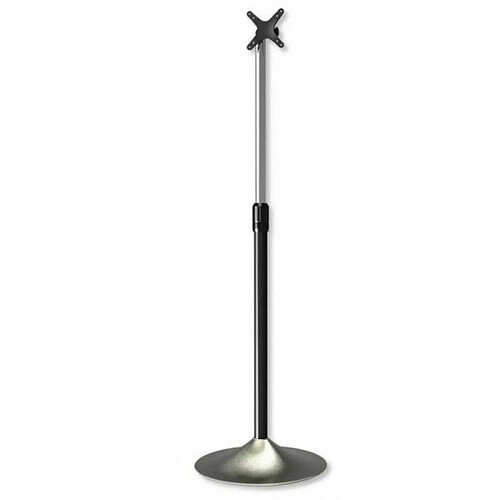 Techly ICA-TR10 27`` Portable Argent Socle d'écrans Plats - socles d'écrans Plats (Argent, Portable Flat Panel Floor Stand, 33 cm (13``), 68,6 cm (27``), 22 kg, 75 x 75 mm)