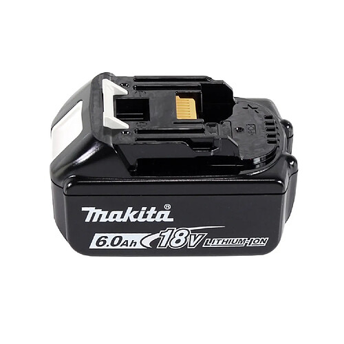 Makita DJS 161 G1J Cisaille sans fil 18 V 1,6 mm + 1x Batterie 6,0 Ah + Makpac - sans chargeur