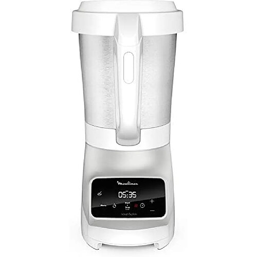 Moulinex blender électrique chauffant de 2L 1100W blanc gris