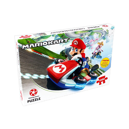 Winning Moves Mario Kart - Funracer Puzzle (1000 pcs)