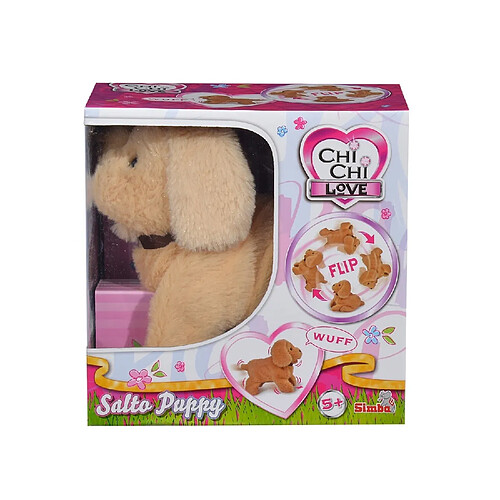 Simba Toys Chi Chi LOVE Salto Puppy Chien en peluche