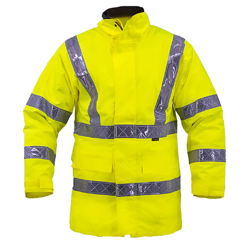 MARQUE DISTRIBUTEUR Veste de travail Parka haute visibilité imperméable Tex Light