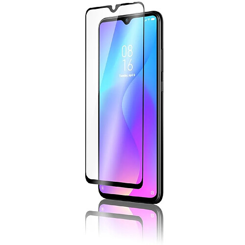 QDOS Protection d'écran pour Xiaomi Redmi Note 9T Oléophobe et Anti-rayures Noir transparent