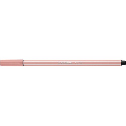 STABILO Stylo feutre Pen 68, rose poudré ()