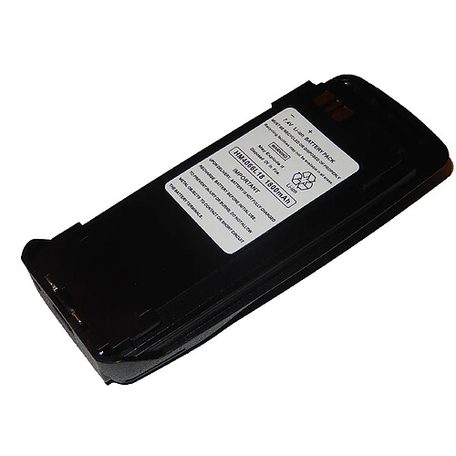 vhbw Li-Ion batterie 1800mAh (7.4V) avec clip de ceinture pour radio talkie-walkie Motorola MOTOTRBO DGP4150, DGP4150+, DGP6150, DGP6150+, DP3400