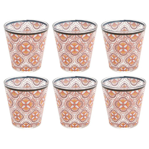 Korb Verre à eau à motifs imany (Lot de 6).