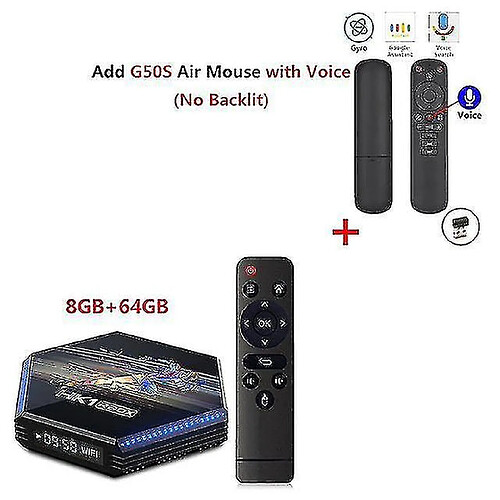 Universal HK1 Rbox R2 Android 11 TV Box Smart Set Top Box 2.4G 5G WiFi BT4.0 RK3566 Google Play1000M LAN 8K 4K @