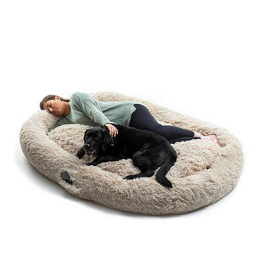 Lit de Chien pour Humains | Human Dog Bed XXL InnovaGoods Beige