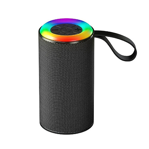 Yonis Enceinte Bluetooth Portable Avec Lumière RGB Et Waterproof Son HIFI Et Super Basses