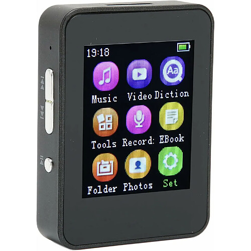 Vendos85 Lecteur Portable MP3/MP4 de 1,8 pouce avec Radio FM 4 go noir