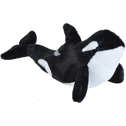 Wild Republic peluche Orca Orque de 30 cm noir blanc