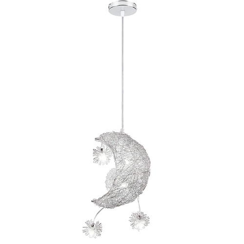 Stoex Lampe À Suspension Lune Suspension Luminaire Moderne 20CM Plafonnier Rétro Vintage Pour Couloir, Chambre À Coucher, Salon, Cuisine