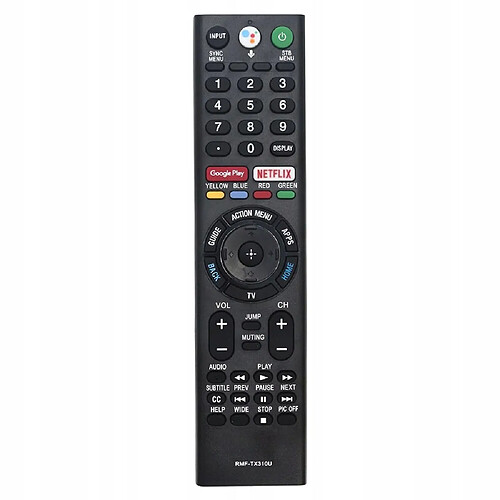 GUPBOO Télécommande Universelle de Rechange pour téléviseur intelligent Sony 4K XBR-X900F XBR-X850F KD-X780F