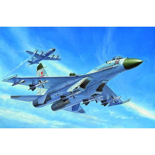 Russian Su-27 Early type Fighter - 1:72e - Trumpeter